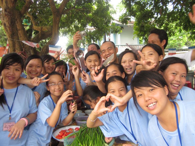 Nhật ký một ngày tại khoá tu đạo đức chùa Vấn Khẩu - thành phố Nam Định