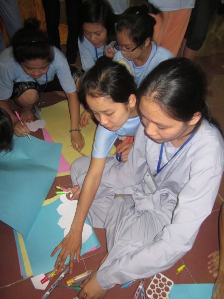 Nhật ký một ngày tại khoá tu đạo đức chùa Vấn Khẩu - thành phố Nam Định