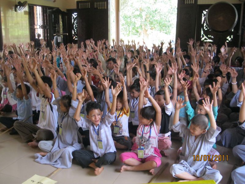 Vĩnh Long: chùa Thanh Quang khai mạc Hội trại Tuổi trẻ &amp; Phật giáo lần 1