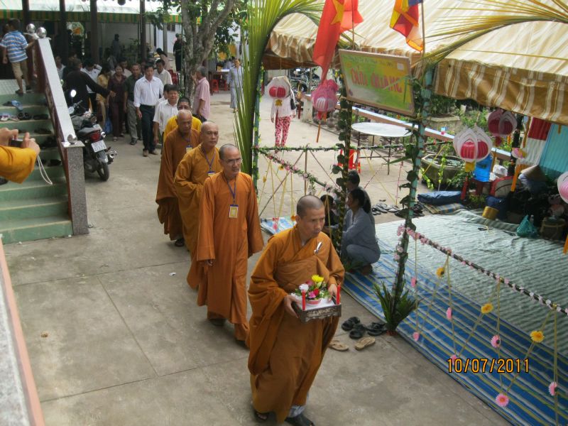 Vĩnh Long: chùa Thanh Quang khai mạc Hội trại Tuổi trẻ &amp; Phật giáo lần 1