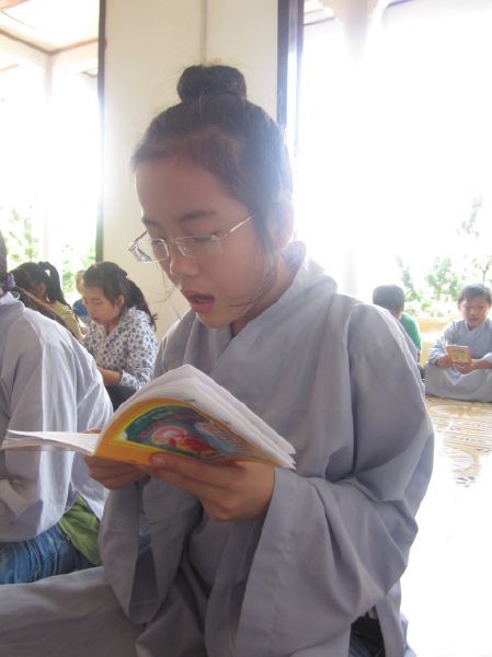 Một ngày tu học hướng về hai đấng sinh thành