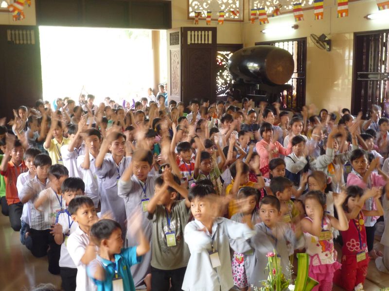 Vĩnh Long: chùa Thanh Quang khai mạc Hội trại Tuổi trẻ &amp; Phật giáo lần 1
