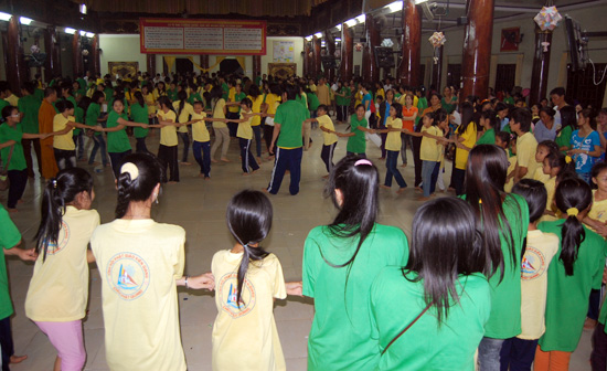 Khóa tu mùa hè năm 2011 tại chùa Phật Quang đã thành công tốt đẹp