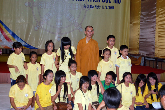 Khóa tu mùa hè năm 2011 tại chùa Phật Quang đã thành công tốt đẹp