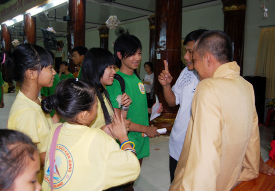 Khóa tu mùa hè năm 2011 tại chùa Phật Quang đã thành công tốt đẹp