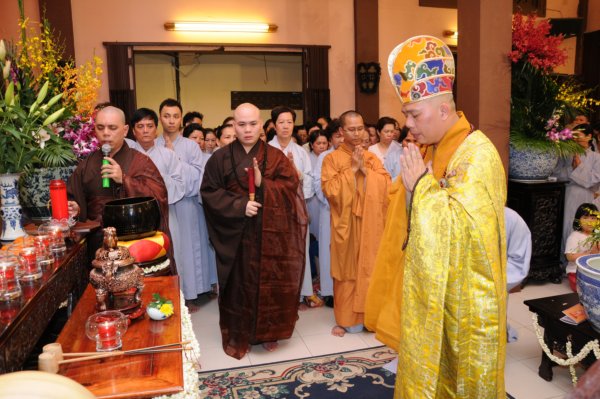 Chùa Long Bửu: Chính thức cử hành Nghi thứcTắm Phật trong Pháp Hội Đản Sanh