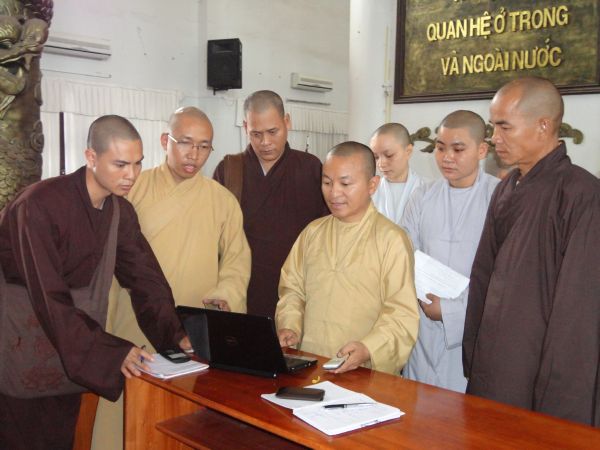 TP.HCM: Họp chuẩn bị công tác lễ tốt nghiệp cữ nhân Phật học khóa VII và khai giảng khóa IX Học Viện PGVN tại TP.HCM