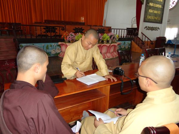TP.HCM: Họp chuẩn bị công tác lễ tốt nghiệp cữ nhân Phật học khóa VII và khai giảng khóa IX Học Viện PGVN tại TP.HCM