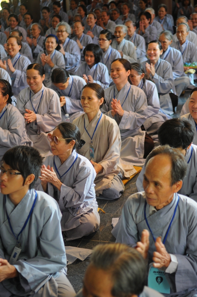 Đà Nẵng: Hơn 500 Phật tử tham dự Khóa tu niệm Phật tại chùa Hương Sơn, Quận Ngũ Hành Sơn
