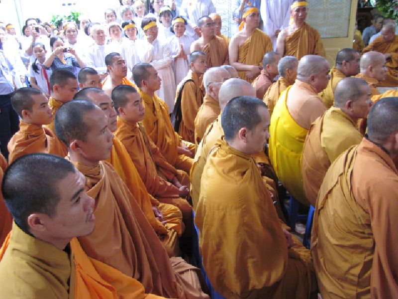 PG Hóc Môn: lễ Truy niệm cố Thượng tọa Thích Minh Thuần vừa viên tịch
