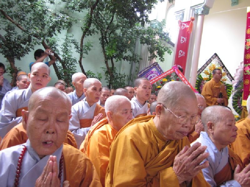 PG Hóc Môn: lễ Truy niệm cố Thượng tọa Thích Minh Thuần vừa viên tịch