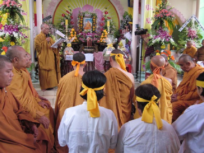 PG Hóc Môn: lễ Truy niệm cố Thượng tọa Thích Minh Thuần vừa viên tịch