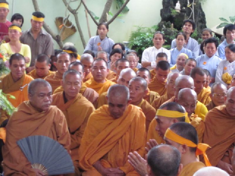 PG Hóc Môn: lễ Truy niệm cố Thượng tọa Thích Minh Thuần vừa viên tịch
