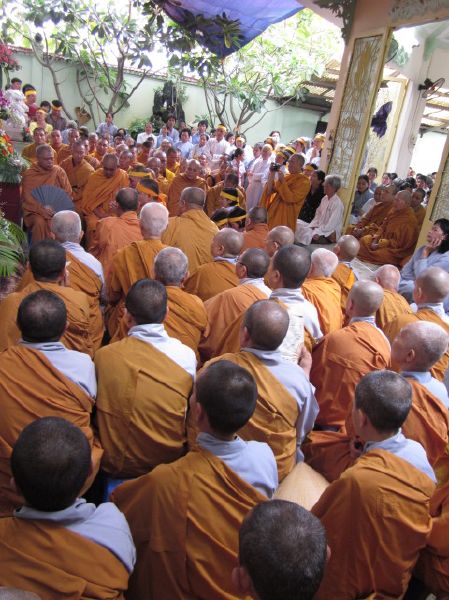 PG Hóc Môn: lễ Truy niệm cố Thượng tọa Thích Minh Thuần vừa viên tịch