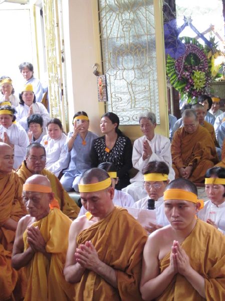 PG Hóc Môn: lễ Truy niệm cố Thượng tọa Thích Minh Thuần vừa viên tịch