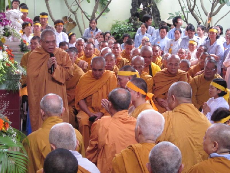 PG Hóc Môn: lễ Truy niệm cố Thượng tọa Thích Minh Thuần vừa viên tịch