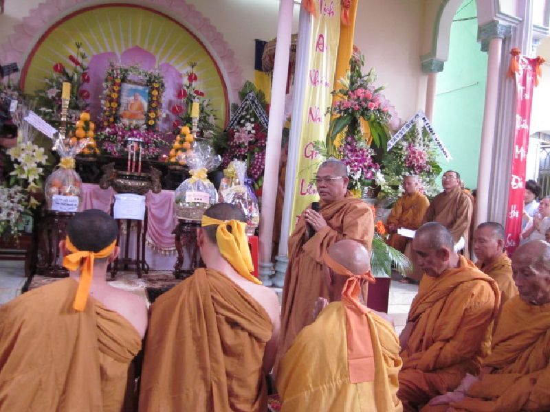PG Hóc Môn: lễ Truy niệm cố Thượng tọa Thích Minh Thuần vừa viên tịch