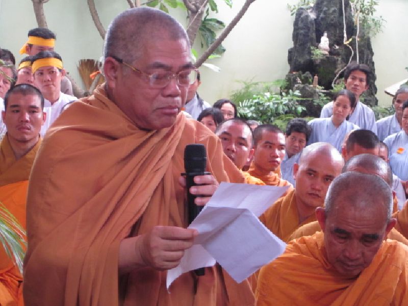 PG Hóc Môn: lễ Truy niệm cố Thượng tọa Thích Minh Thuần vừa viên tịch
