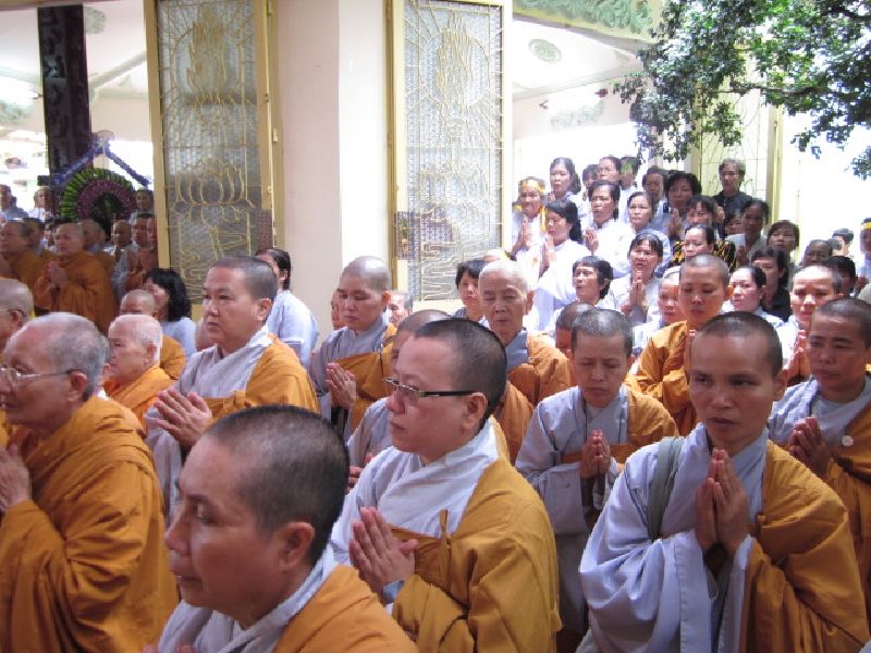 PG Hóc Môn: lễ Truy niệm cố Thượng tọa Thích Minh Thuần vừa viên tịch