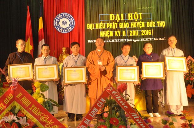 Hà Tĩnh: Đại hội Đại biểu Phật giáo huyện Đức Thọ nhiệm kỳ II