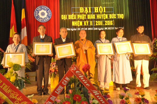 Hà Tĩnh: Đại hội Đại biểu Phật giáo huyện Đức Thọ nhiệm kỳ II