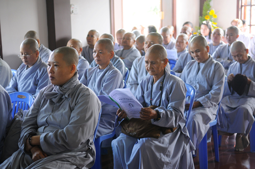 BĐDPG Huyện Củ Chi Tổng kết công tác Phật sự và Từ Thiện Xã Hội năm 2011