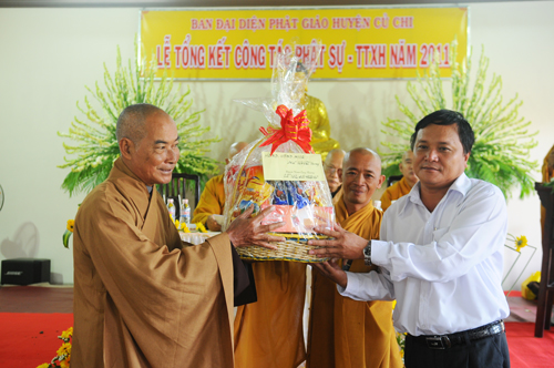 BĐDPG Huyện Củ Chi Tổng kết công tác Phật sự và Từ Thiện Xã Hội năm 2011