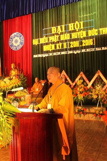 Hà Tĩnh: Đại hội Đại biểu Phật giáo huyện Đức Thọ nhiệm kỳ II