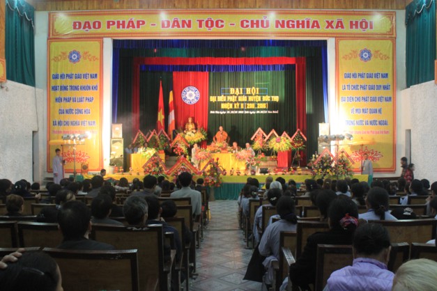 Hà Tĩnh: Đại hội Đại biểu Phật giáo huyện Đức Thọ nhiệm kỳ II