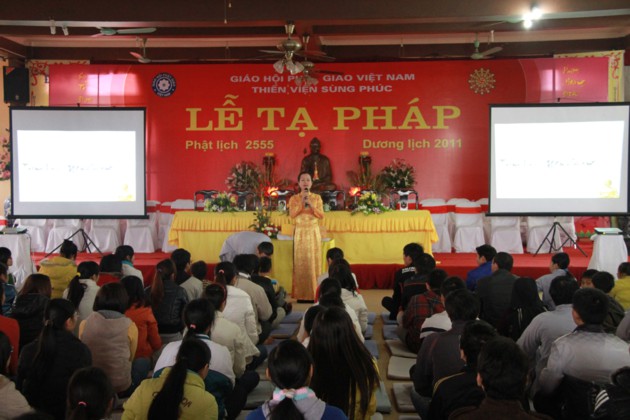 Đoàn TTN PT Trần Thái Tông: Chương trình Thỉnh pháp ngân chuông: Dưới cội Bồ Đề
