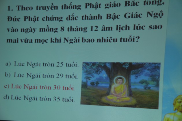 Sôi nổi cuộc thi giáo lý tại TVTL Sùng Phúc