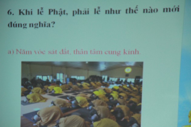 Sôi nổi cuộc thi giáo lý tại TVTL Sùng Phúc