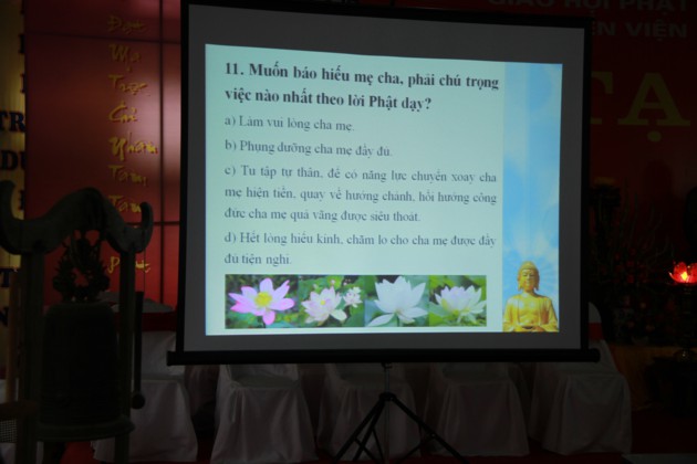 Sôi nổi cuộc thi giáo lý tại TVTL Sùng Phúc