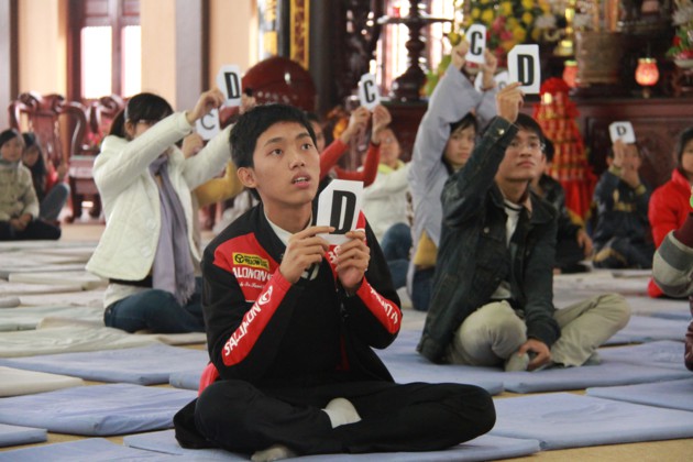 Sôi nổi cuộc thi giáo lý tại TVTL Sùng Phúc