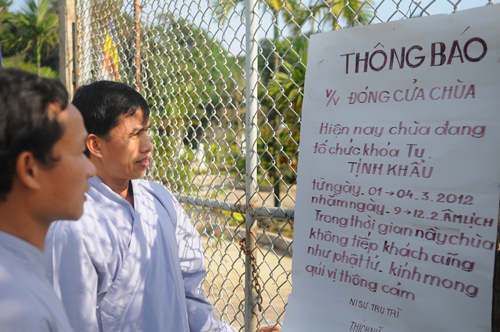 Đà Nẵng :  Chùa Hương Sơn khai mạc khóa tu Tịnh Khẩu