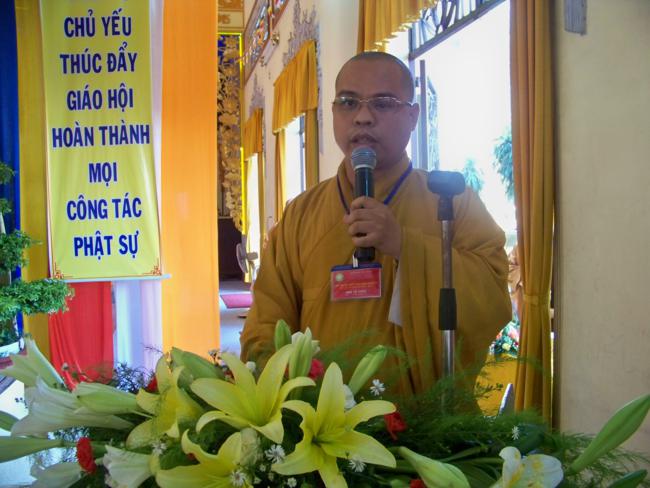 TP. HCM : Đại hội Đại biểu Phật giáo Q.11