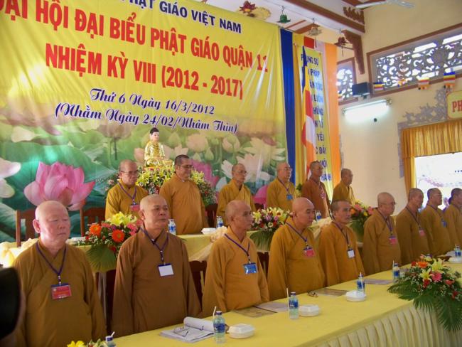 TP. HCM : Đại hội Đại biểu Phật giáo Q.11