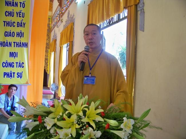 TP. HCM : Đại hội Đại biểu Phật giáo Q.11
