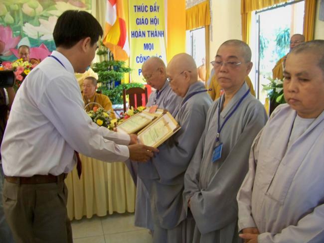 TP. HCM : Đại hội Đại biểu Phật giáo Q.11