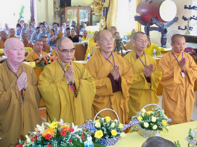 TP. HCM : Đại hội Đại biểu Phật giáo Q.11