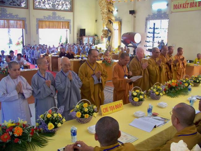 TP. HCM : Đại hội Đại biểu Phật giáo Q.11