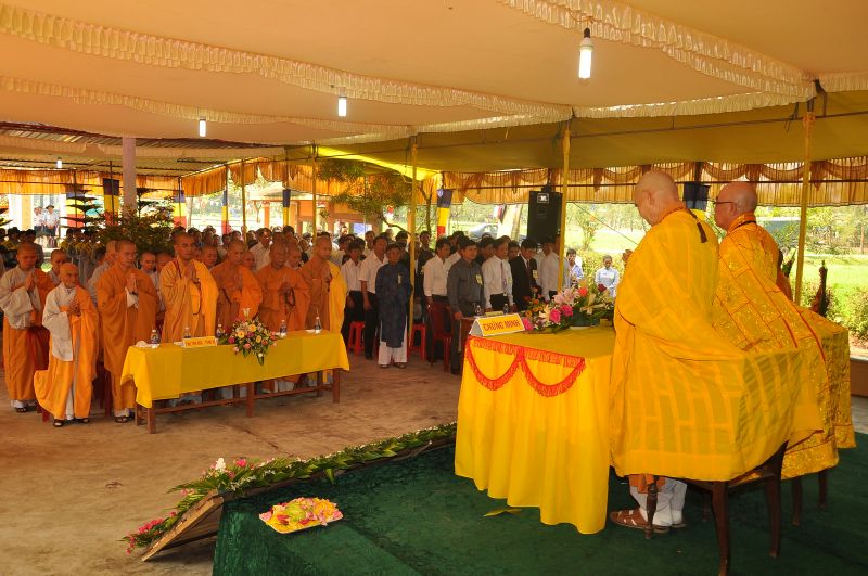 Quảng Trị: lễ khánh thành, an vị tượng đài Quán Thế Âm trang nghiêm và trọng thể tại chùa Khánh An