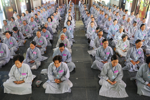Đà Nẵng :  Chùa Hương Sơn khai mạc khóa tu Tịnh Khẩu