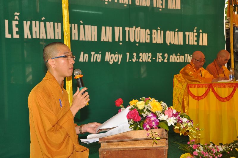 Quảng Trị: lễ khánh thành, an vị tượng đài Quán Thế Âm trang nghiêm và trọng thể tại chùa Khánh An