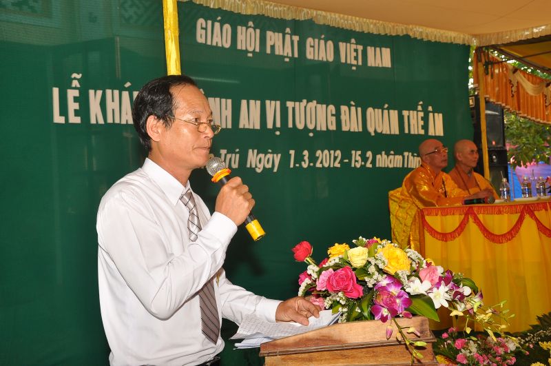 Quảng Trị: lễ khánh thành, an vị tượng đài Quán Thế Âm trang nghiêm và trọng thể tại chùa Khánh An