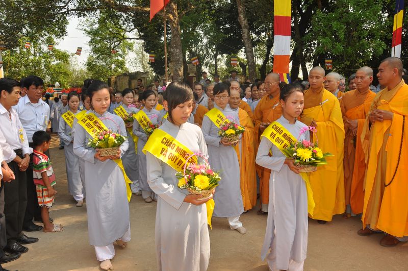 Quảng Trị: lễ khánh thành, an vị tượng đài Quán Thế Âm trang nghiêm và trọng thể tại chùa Khánh An