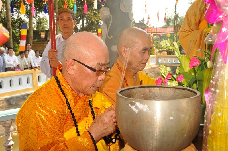 Quảng Trị: lễ khánh thành, an vị tượng đài Quán Thế Âm trang nghiêm và trọng thể tại chùa Khánh An