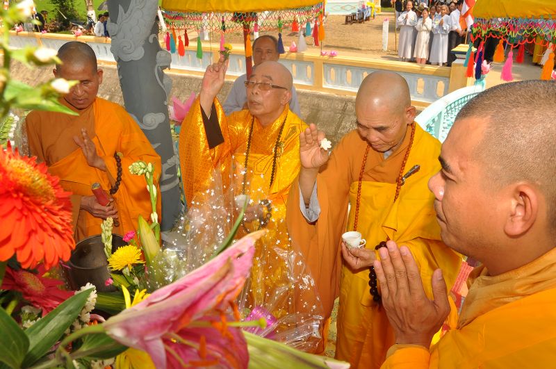 Quảng Trị: lễ khánh thành, an vị tượng đài Quán Thế Âm trang nghiêm và trọng thể tại chùa Khánh An