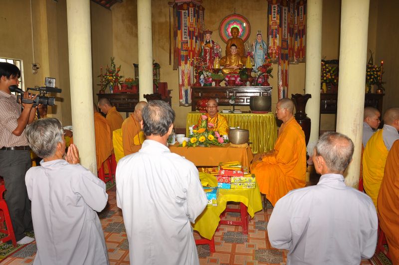 Quảng Trị: lễ khánh thành, an vị tượng đài Quán Thế Âm trang nghiêm và trọng thể tại chùa Khánh An