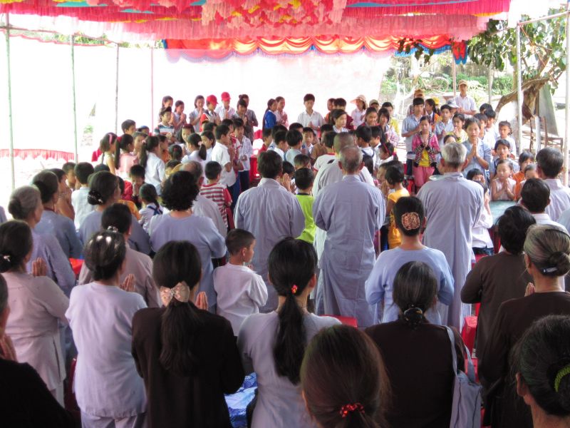 Quảng Trị: lễ khánh thành, an vị tượng đài Quán Thế Âm trang nghiêm và trọng thể tại chùa Khánh An